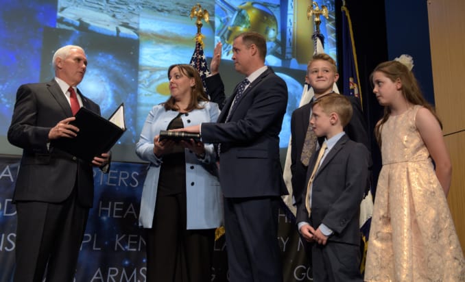 Bridenstine sworn in