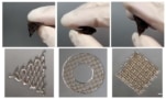 Flexible printed scaffolds