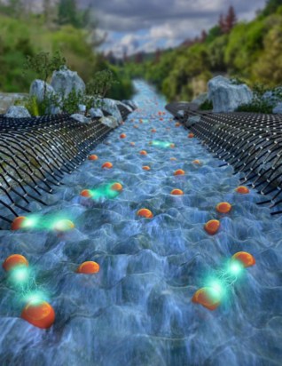 electron river