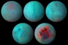 Infrared images of Enceladus