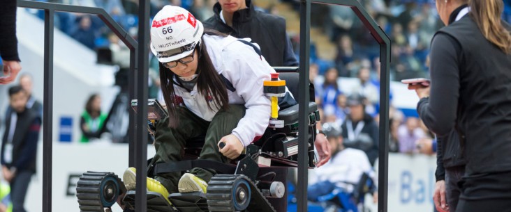 Photo of competitor at the Cybathlong in Zurich in 2016