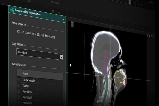 Screenshot of deep-learning planning software