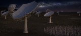 Artist’s impression of the full Square Kilometre Array at night