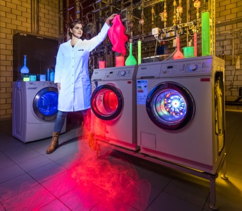 what happens to nanoparticles in textiles during real-world use